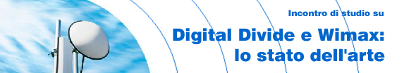 Digital Divide e Wimax
